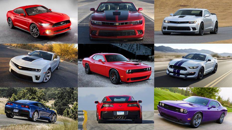 American Muscle Car Logo - American muscle by the numbers: Which car comes out on top? | Autoweek