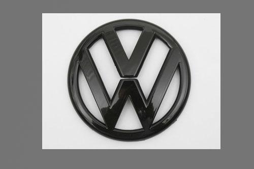 Black VW Logo - Black VW Emblem MK6