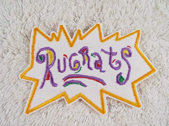 Rugrats Logo - Amazon.com: Rugrats Logo Embroidered Iron-on Patch: Handmade