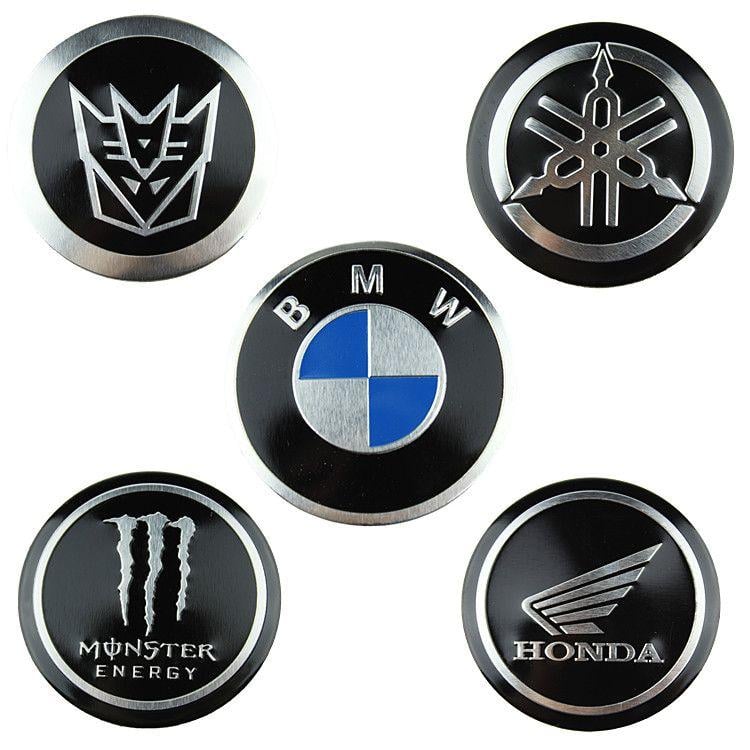 Energy Car Logo - Car Logo Metal Stickers. Brands include BMW, YAMAHA, HONDA, MONSTER ...