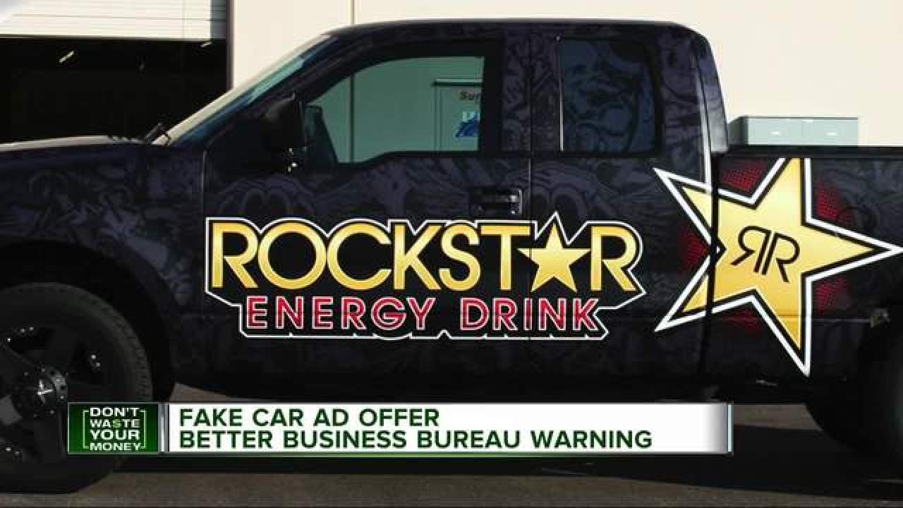 Energy Car Logo - Beware of offers to make money by 'wrapping' your car