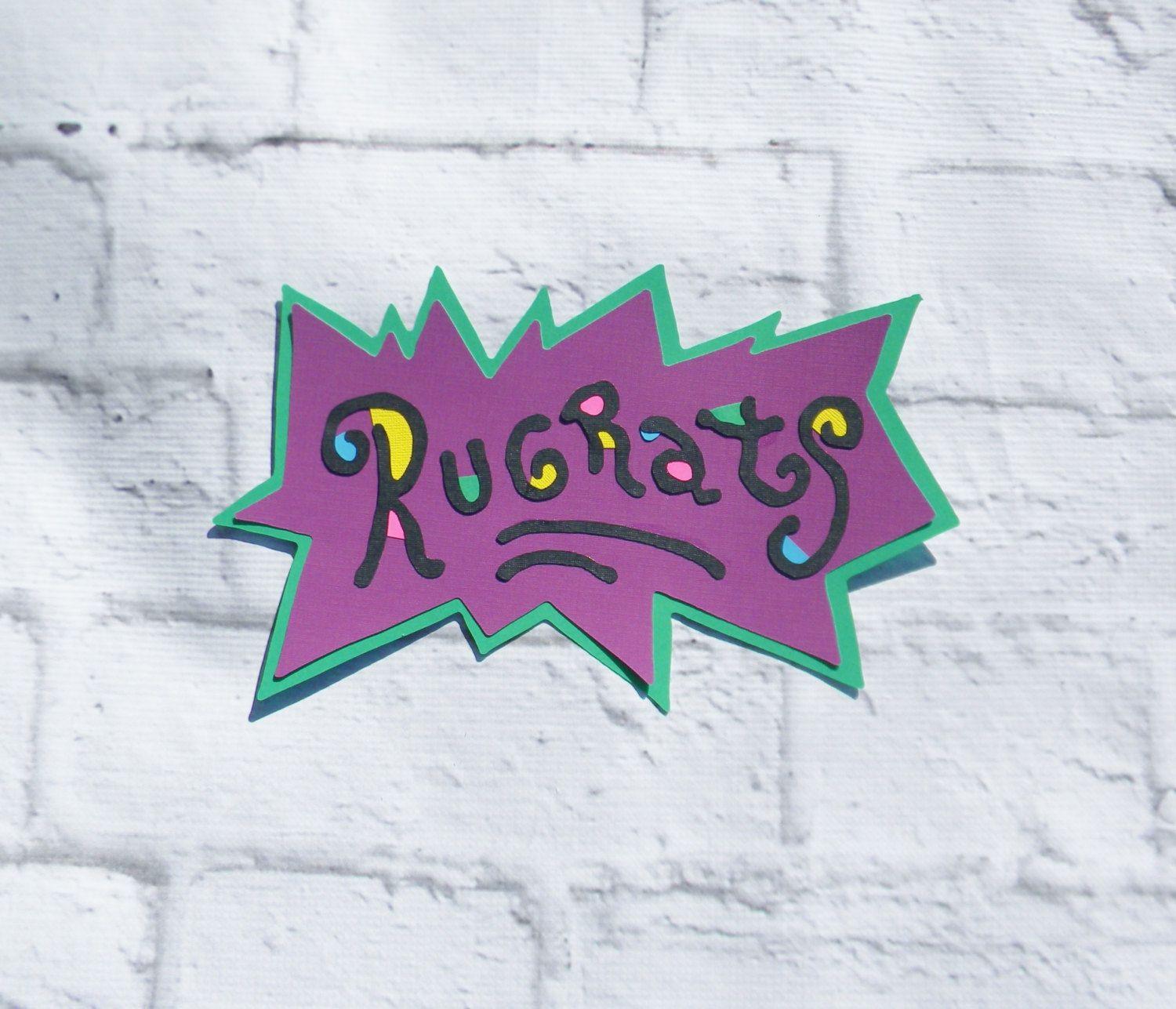 Rugrats Logo - Nickelodeon Rugrats Logo Die Cut, Rugrats Die Cuts, Rugrats Party ...