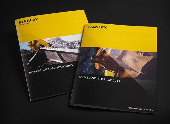 Black Yellow Brand Logo - Brand New: Stanley Nails New Look