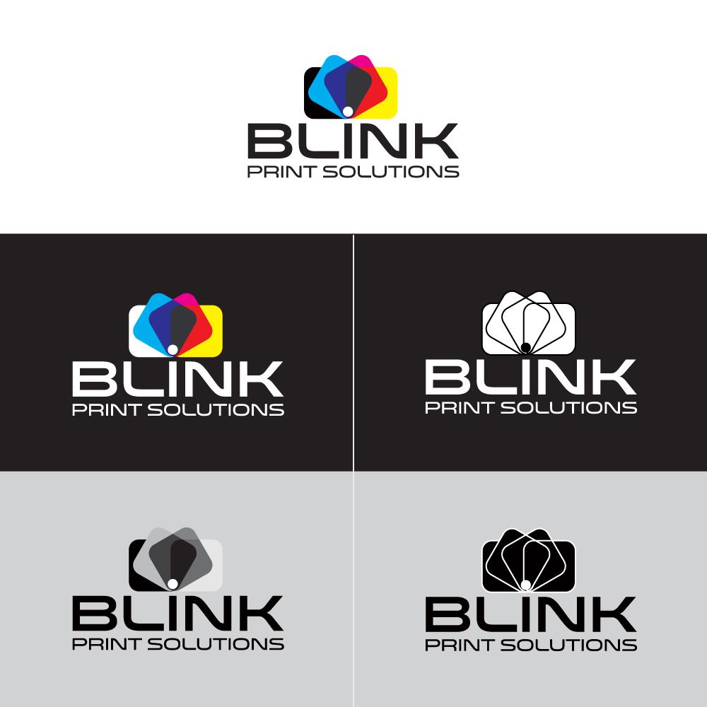 Printing Solutions Logo - Blink Print Solutions