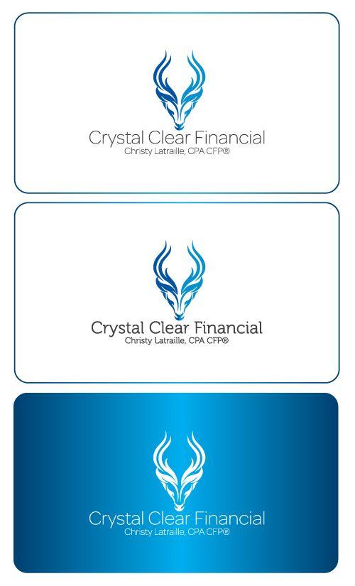 Crystal Clear Logo - Elegant, Serious, Financial Planning Logo Design for Crystal Clear