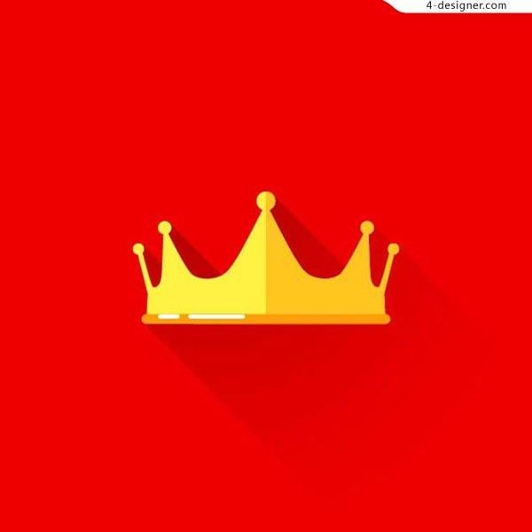 Red and Yellow Crown Logo - 4 Designer. Yellow Crown Vector