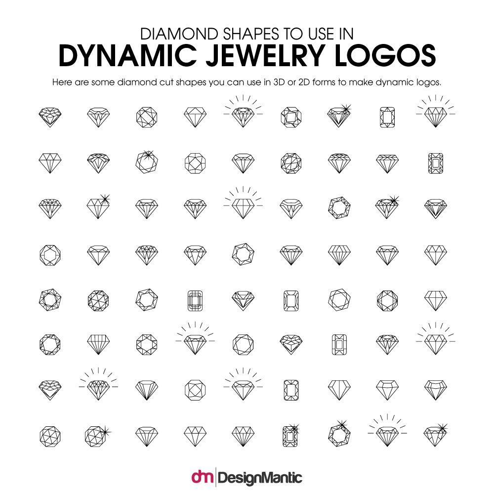 Diamond Shape Logo - How To Design A Jewelry Logo | DesignMantic: The Design Shop