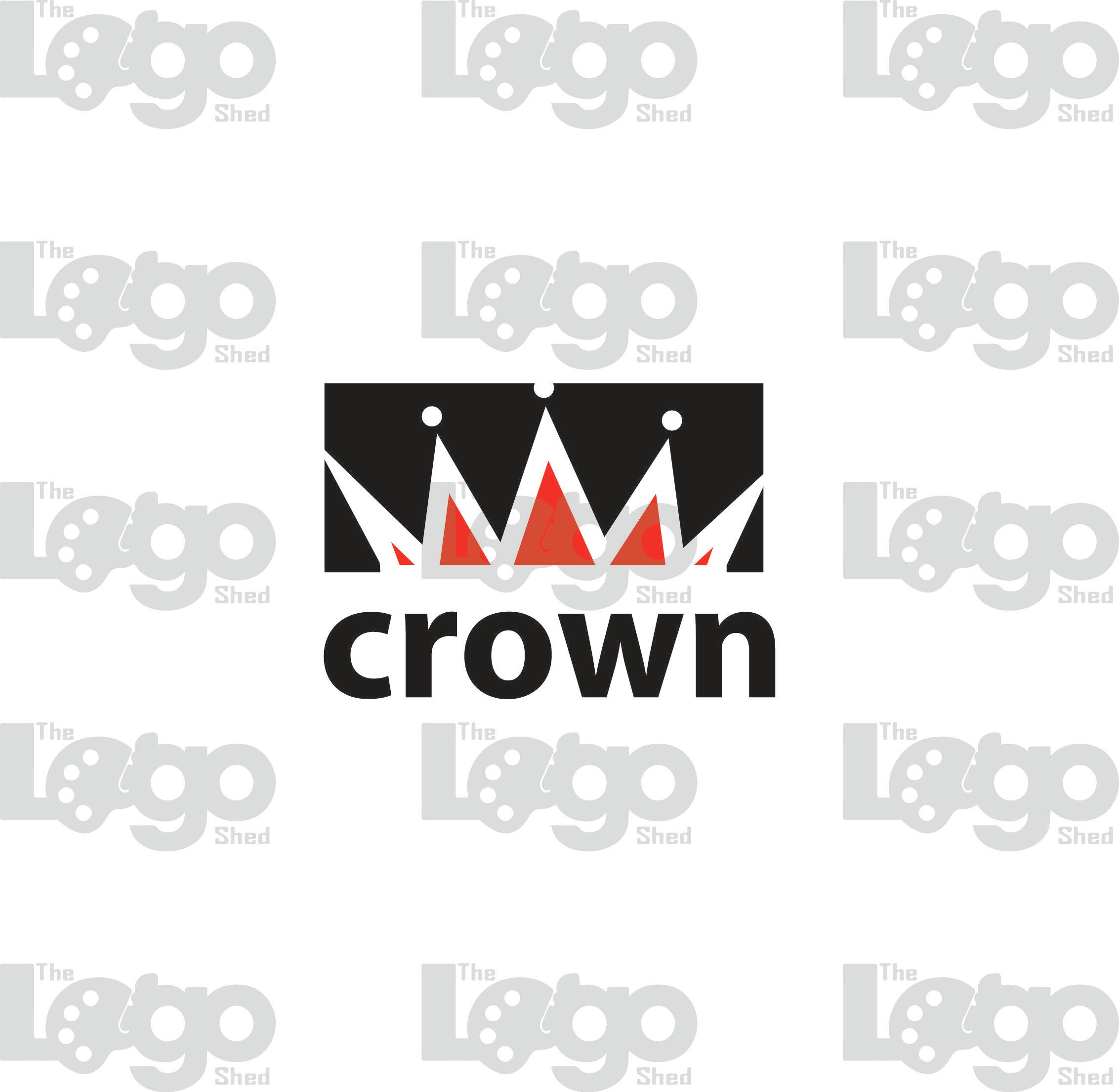 Red and Yellow Crown Logo - Black & Yellow Crown Logo. The Logo Shed