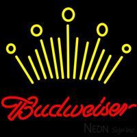 Red and Yellow Crown Logo - Red Budweiser Yellow Crown Neon Sign