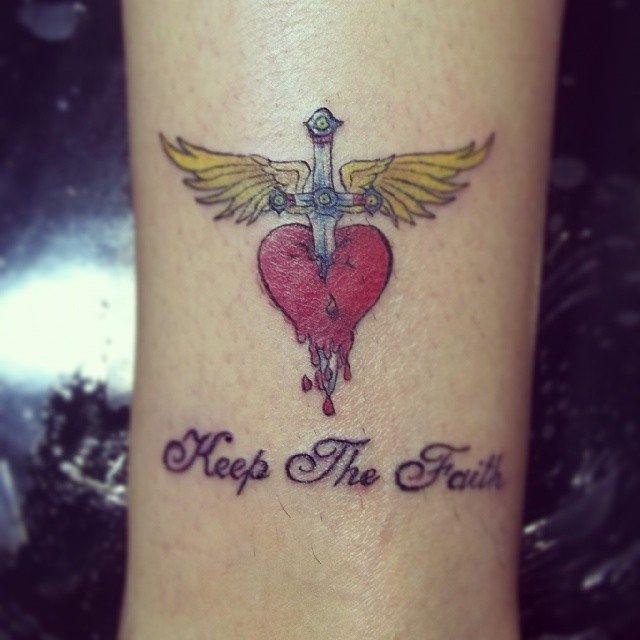 Bon Jovi Original Logo - Tattoo Coração Logo Bon Jovi #bonjovi #keepthefaith #logo