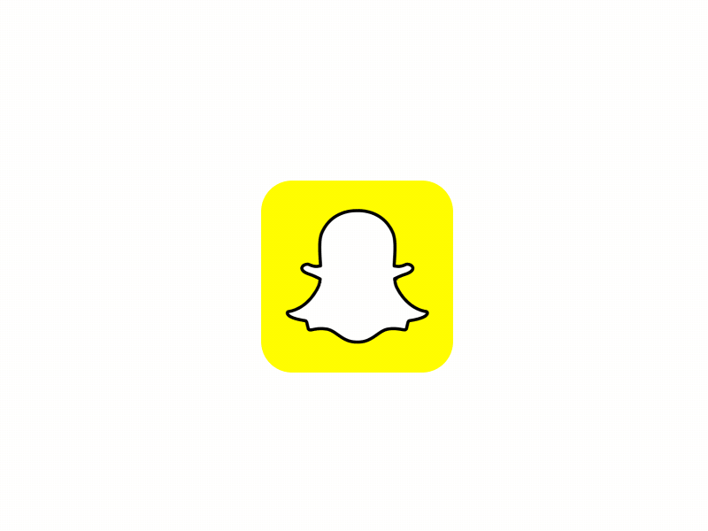 Snapchatt Logo - Snapchat Logo Animation by Alexander Pyatkov for Motion Design ...