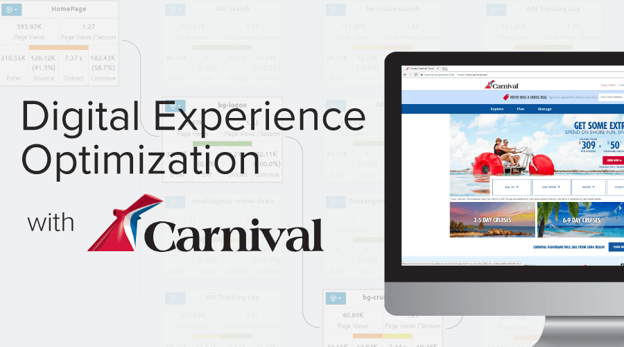 9 Blue Triangle Logo - Digital Experience Optimization with Carnival Cruise Line