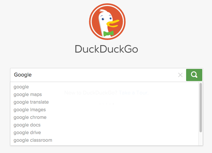 Evilution DuckDuckGo Logo - The Old Reader