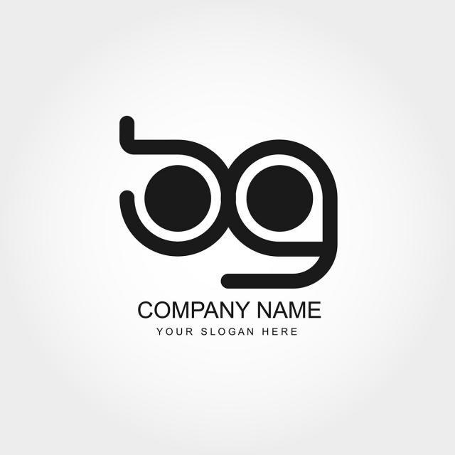 BG Logo - Initial Letter BG Logo Template Vector Design Template for Free