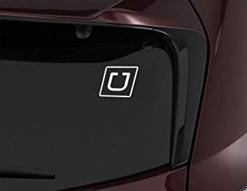 Uber Car Service Logo - UBER vinyl decal sticker for rideshare logo sign car