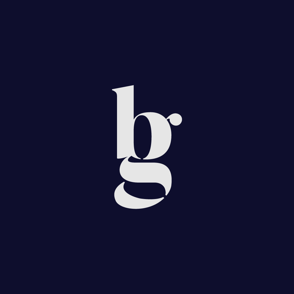 BG Logo - Bryan Cleghorn | Graphic Designer › Branding