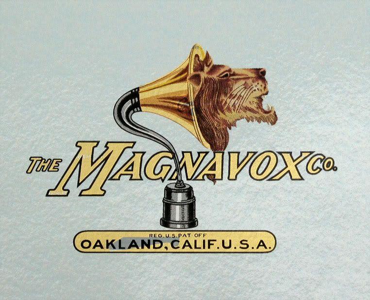 Magnavox Logo - The Magnavox Co. Logo. Antique radio, Antiques