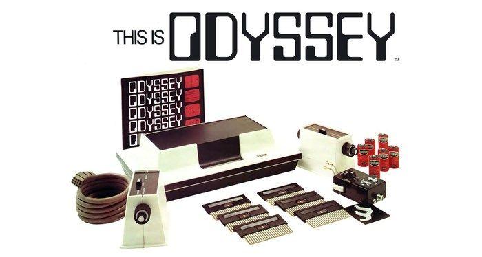 Magnavox Logo - Magnavox Odyssey game console, logo, packaging - Fonts In Use