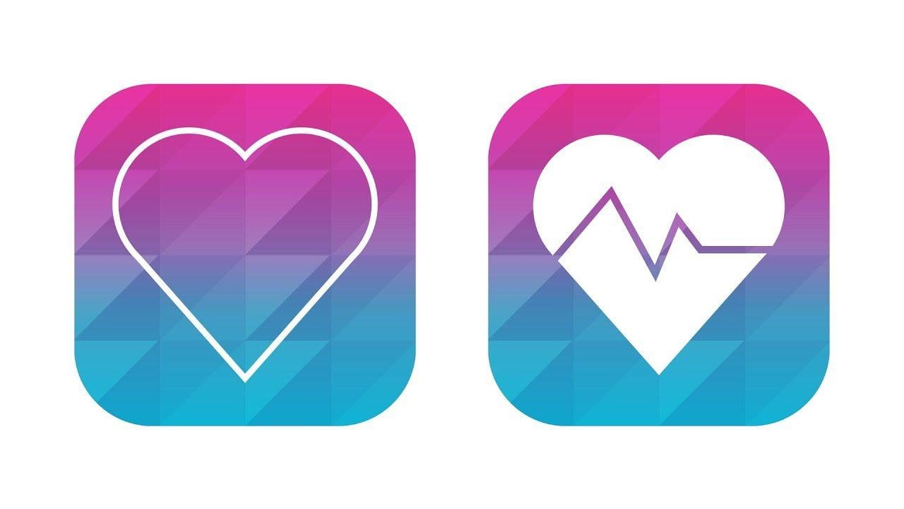 Health App Logo - Illustrator Tutorial: Fitness / Health App Icon - YouTube