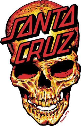 Cool Santa Cruz Logo - Santa Cruz Skull Phillips