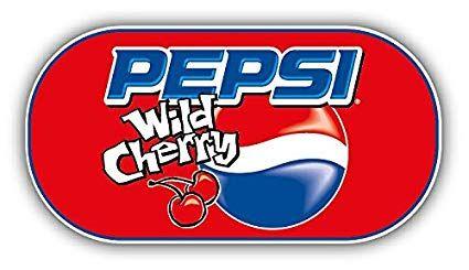 Wild Cherry Pepsi Logo - Pepsi Wild Cherry Logo Car Bumper Sticker Decal 14 X 7