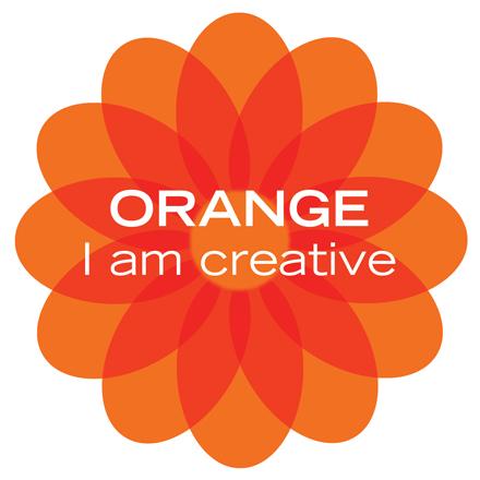 Red Orange Color Logo - Orange Color Aroma Oil - Conscious Colors, Color Aroma, and ...