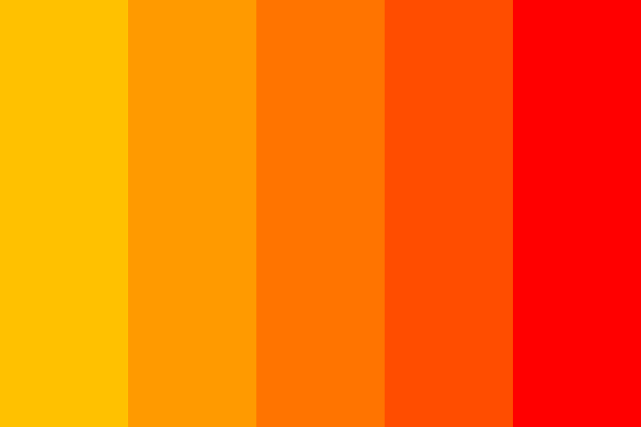 Red Orange Color Logo - Red-Orange Color Palette