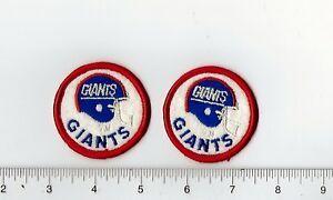 New York Giants Old Logo - Lot 2 Vintage 1980s NY New York Giants 2