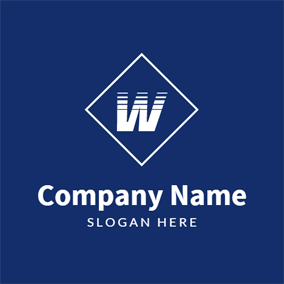 Blue Letter w Logo - Free W Logo Designs | DesignEvo Logo Maker