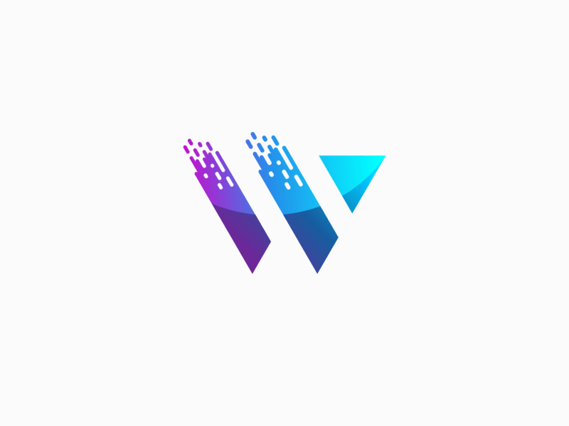 Blue Letter w Logo - Letter W Logo Design by Agny Hasya Studio | Dribbble | Dribbble