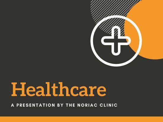 Orange Medical Logo - Orange Grey Medical Presentation - Templates by Canva