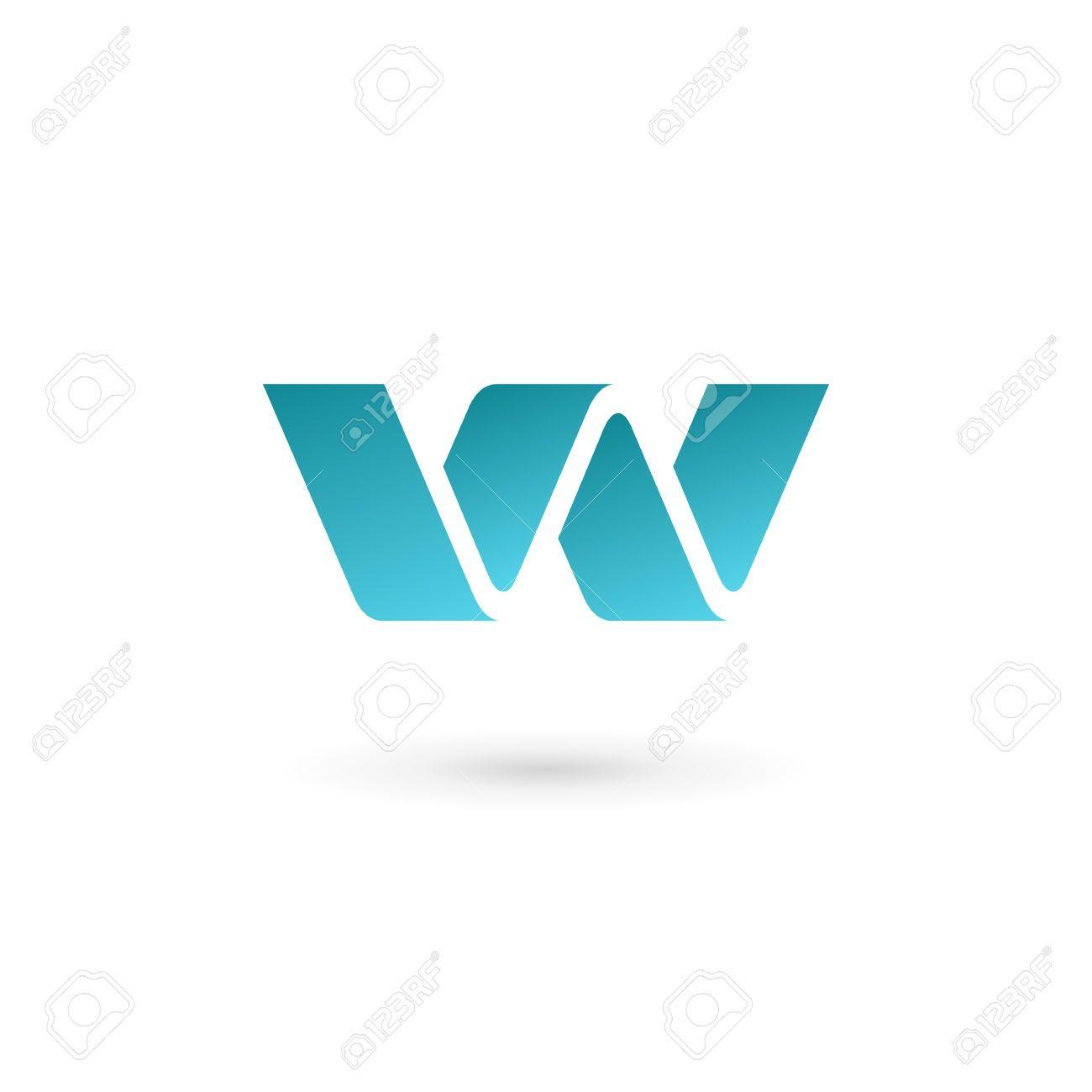 Blue Letter w Logo - Free Letter W Icon 64666 | Download Letter W Icon - 64666