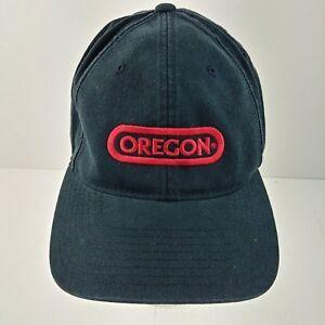 LC Baseball Logo - lc Oregon Chainsaw Logo Baseball Cap Adjustable Strapback Hat Black