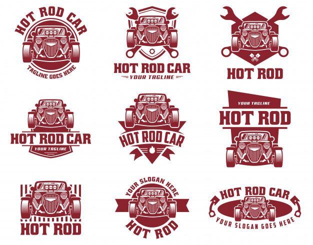 Hot Rod Logo - Hot rod car logo Vector | Premium Download