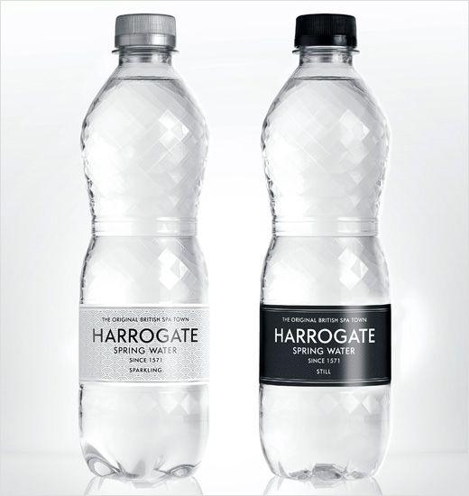 Water Brands Logo - Thompson Brand Partners Rebrands 'Harrogate Spring Water'