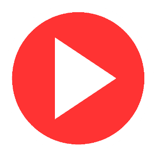 Whte Box with Red Play Button Logo - Add Play Button to Image Online | overlay play button on image