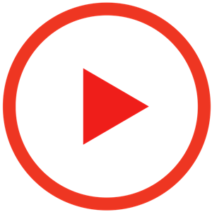 Whte Box with Red Play Button Logo - Add Play Button to Image Online | overlay play button on image