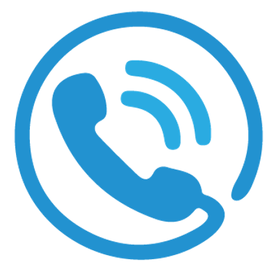 Blue Phone Logo - Phone Icons transparent PNG images - StickPNG