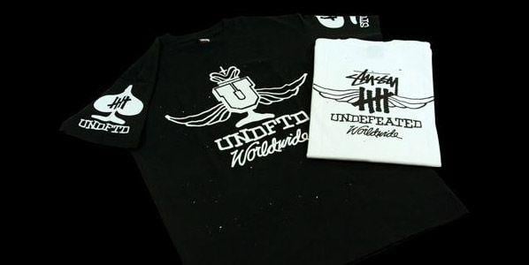 Undefeated Stussy Logo - Stussy x Undefeated Worldwide Tee | HYPEBEAST