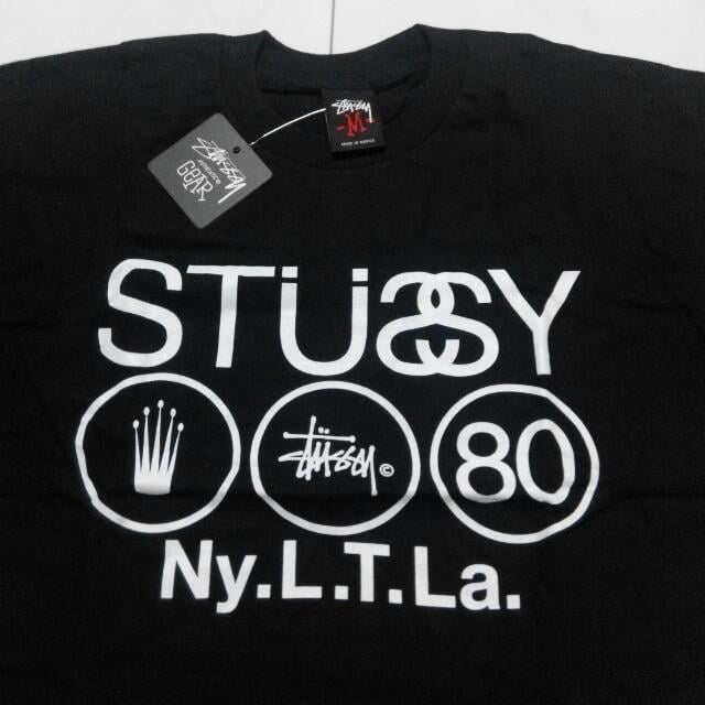 Undefeated Stussy Logo - Stussy NY.L.T.LA Tee .Undefeated Supreme Box Logo Neighborhood Bape ...