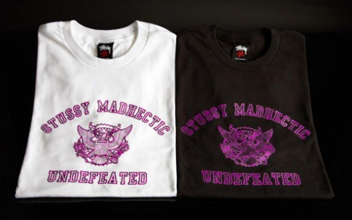 Undefeated Stussy Logo - Stussy x Mad HECTIC x UNDFTD - Limited Edition 