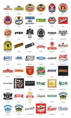 Beer Brand Logo - Best Brands + Logos + Branding + Advertising image. Graph