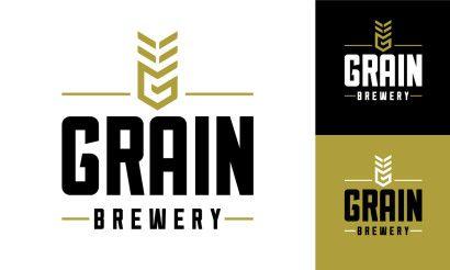 Beer Brand Logo - grain-brewery-logo-design-brand-strategy-branding-visual-identity ...