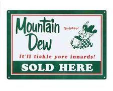 Vintage Mountain Dew Logo - Mountain Dew Advertising | eBay