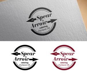 Arrow Spear Logo - Modern Logo Designs. Catering Logo Design Project for Spear