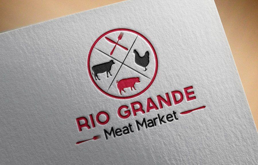 Meat Market Logo - Entry #4 by rbekolkata for Rio Grande - Meat market (logo) | Freelancer