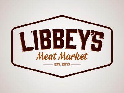 Meat Market Logo - Libbey's Meat Market Logo by Diego Melendez | Dribbble | Dribbble