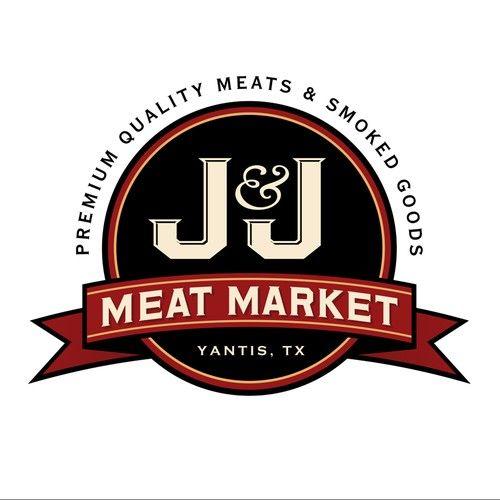 Meat Market Logo - Create a luxurious clean serious logo for J & J Meat Market. Logo