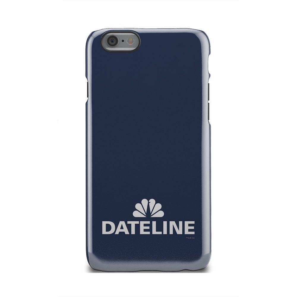 Silver Phone Logo - Dateline Logo iPhone Phone Case