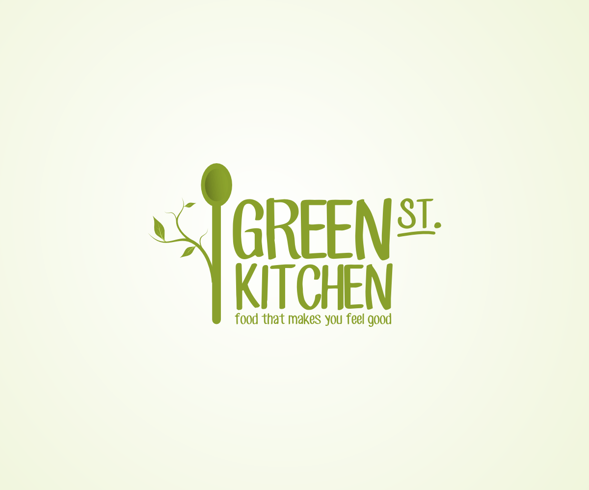 Green Street Logo - Business Logo Design for green street kitchen( food that makes you ...
